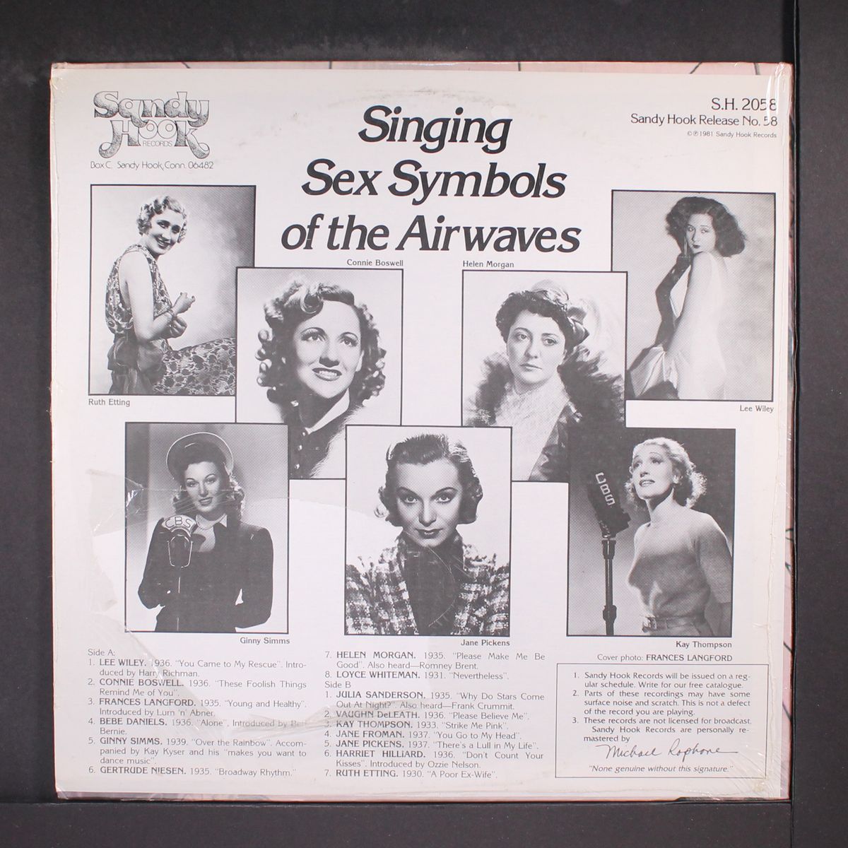 singing sex symbols of the airwaves by VARIOUS