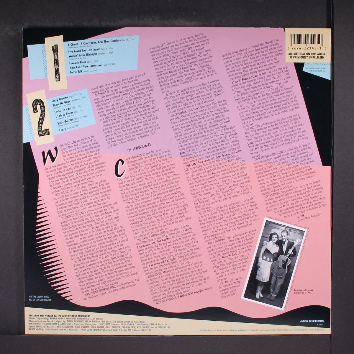 live at the opry by PATSY CLINE