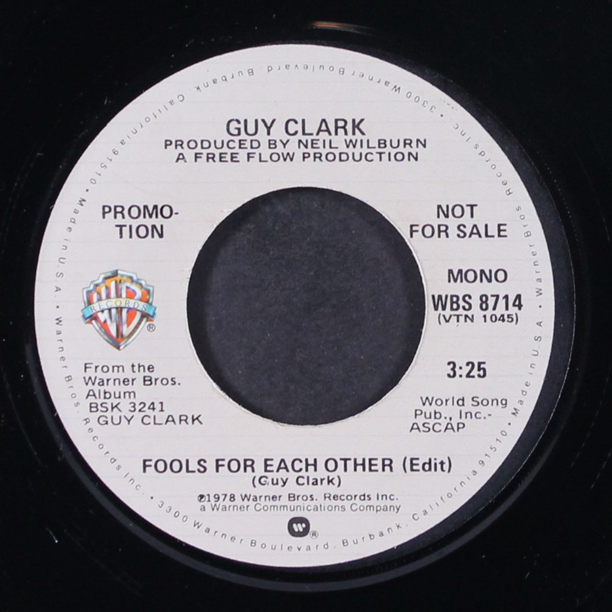 fools for each other / mono by GUY CLARK