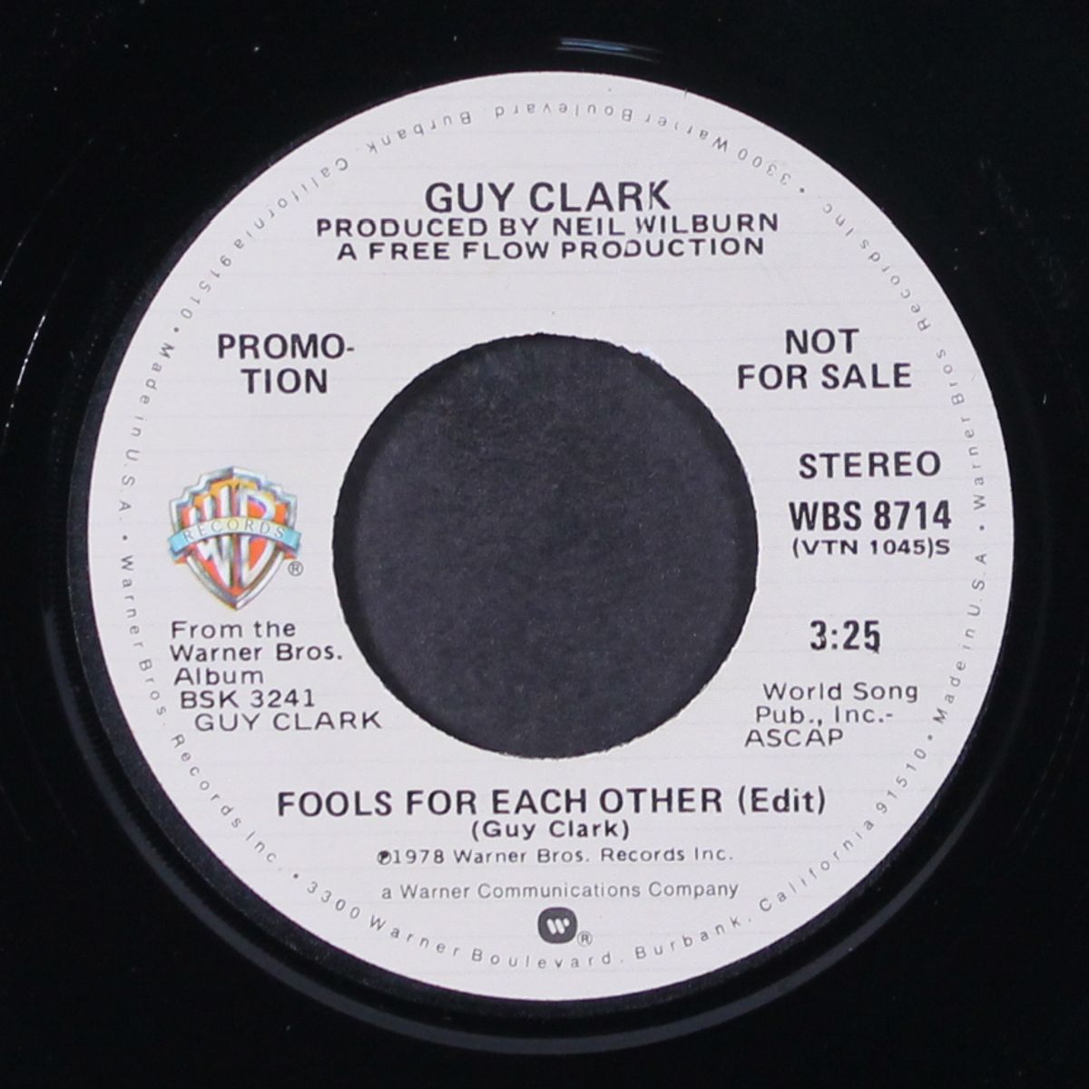 fools for each other / mono by GUY CLARK