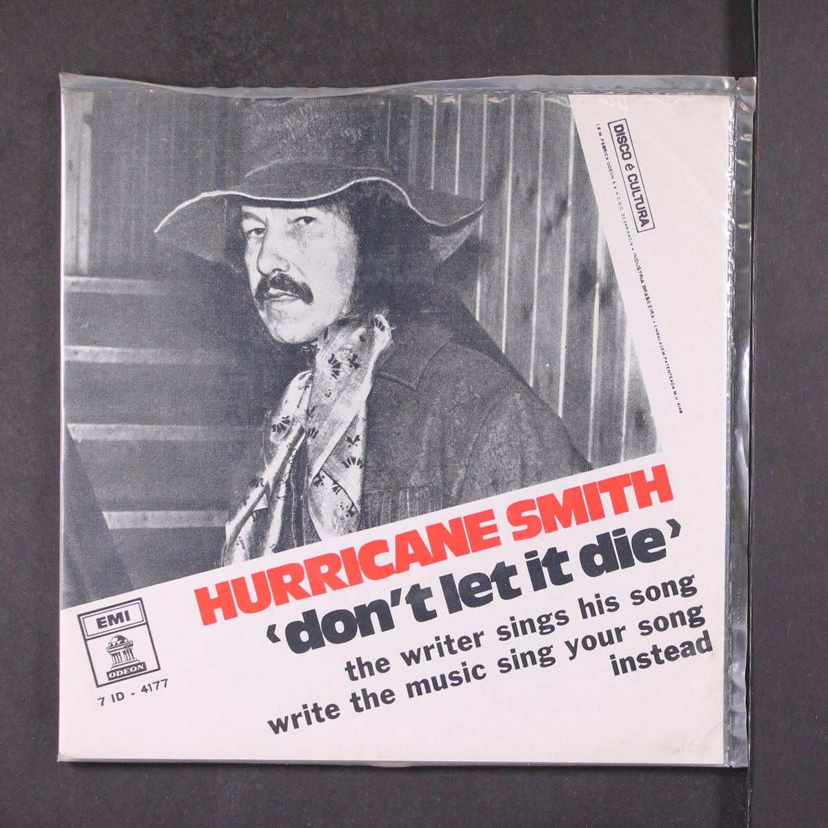 don't let it die by HURRICANE SMITH