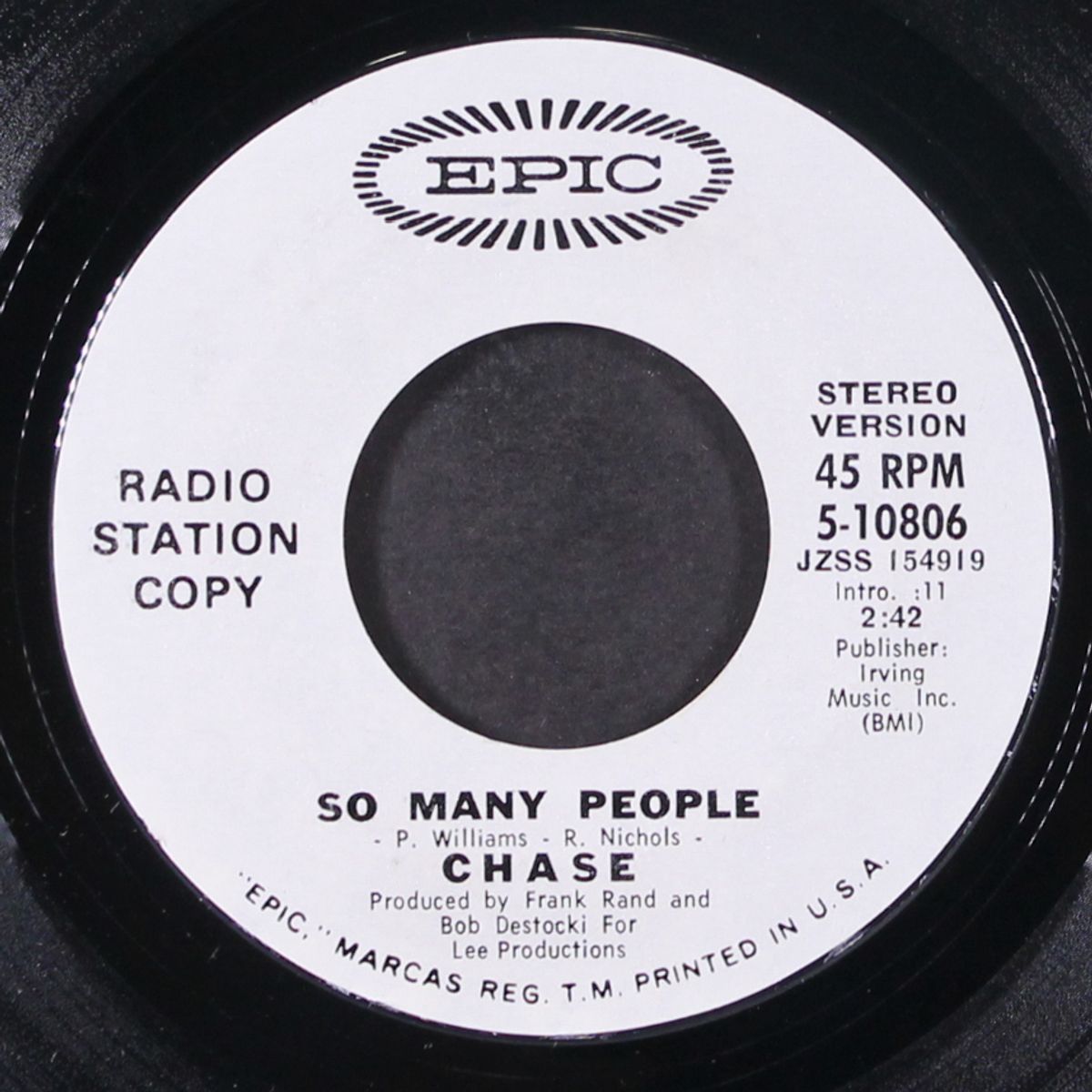 so many people by CHASE