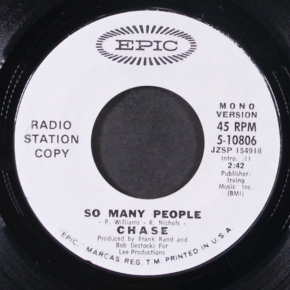 so many people by CHASE