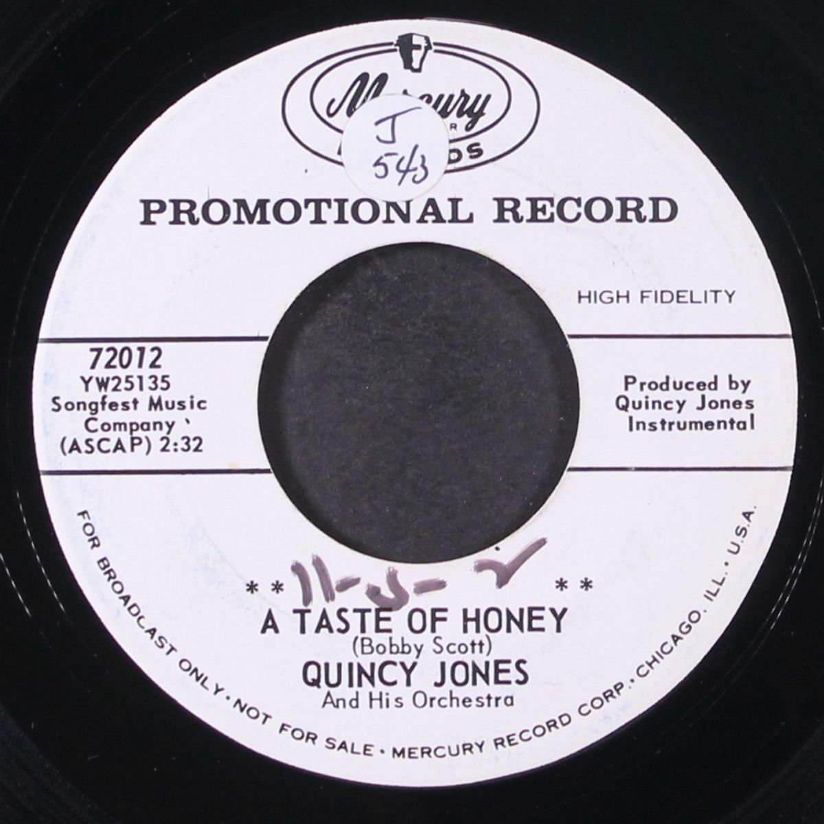 a taste of honey / shagnasyu by QUINCY JONES