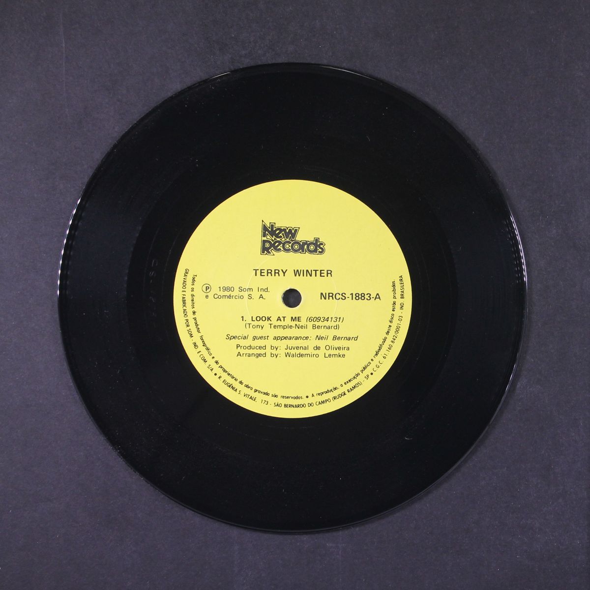 look at me / sunday night by TERRY WINTER