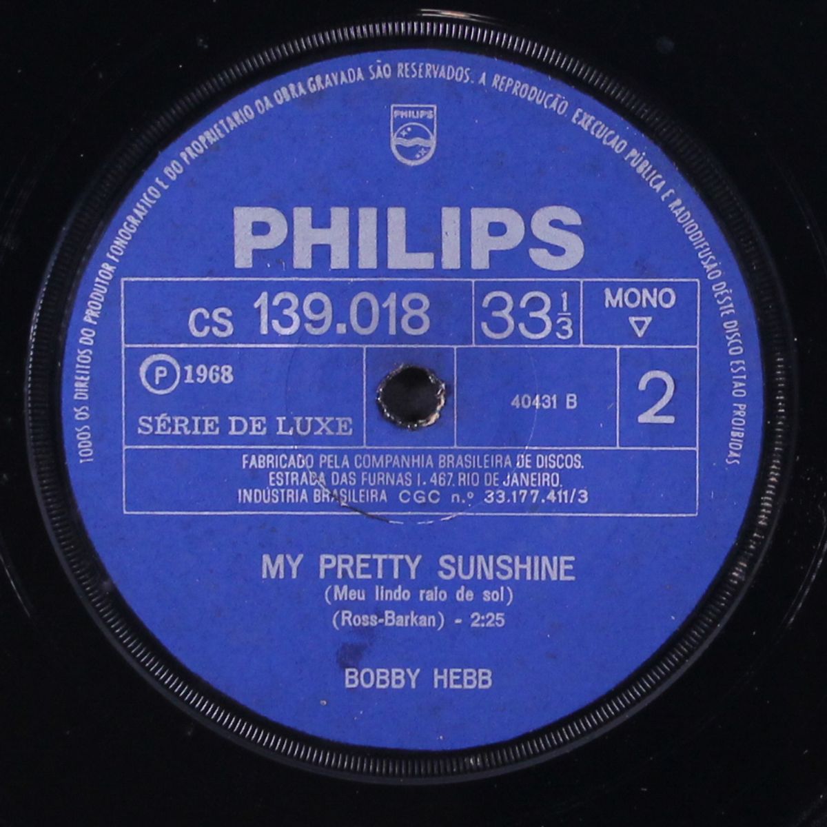 ooh la la / my pretty sunshine by BOBBY HEBB