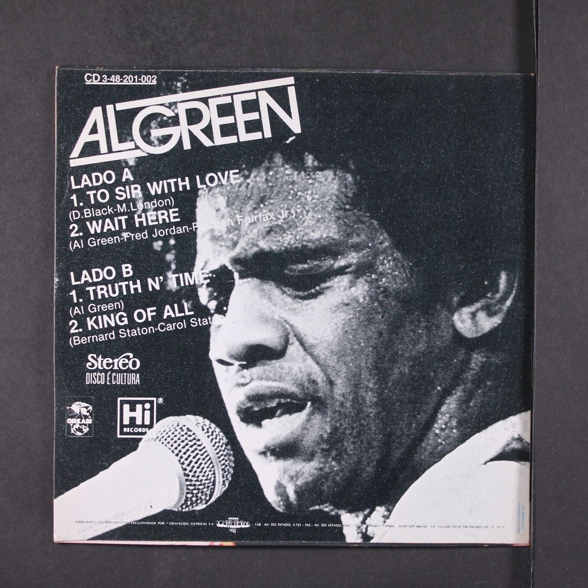 to sir with love by AL GREEN