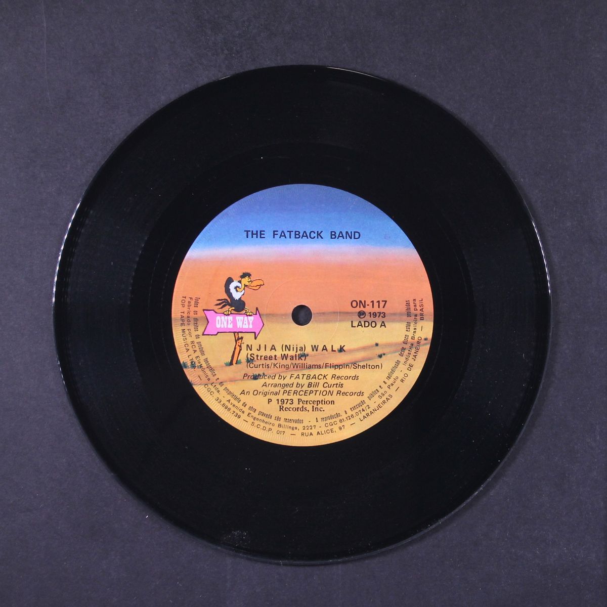 njia walk / soul man by FATBACK BAND