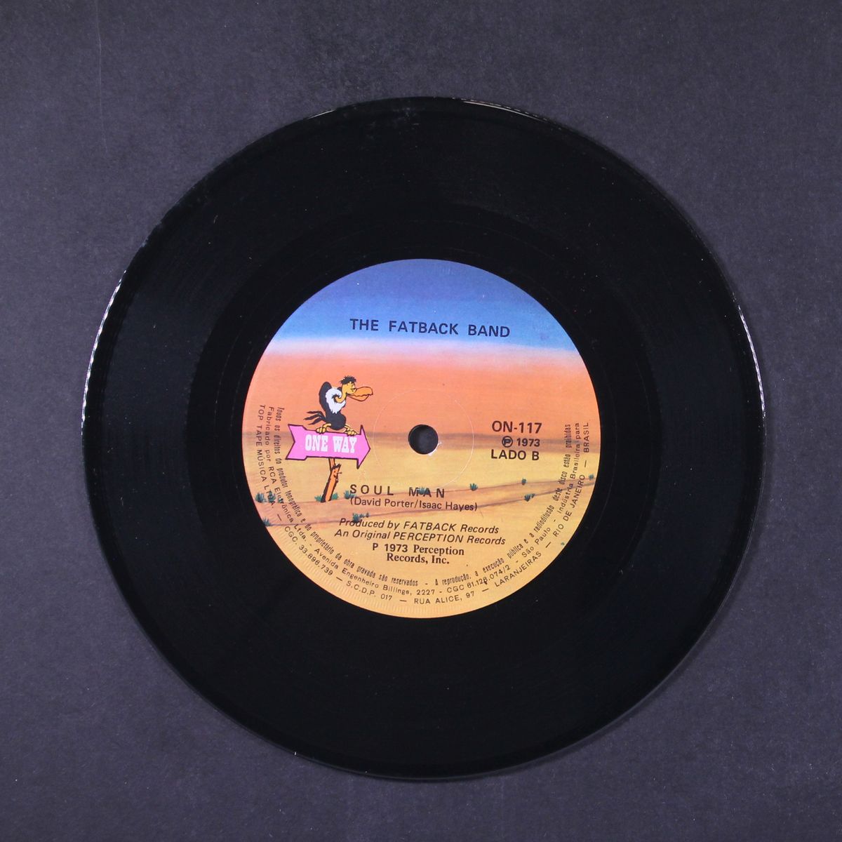 njia walk / soul man by FATBACK BAND
