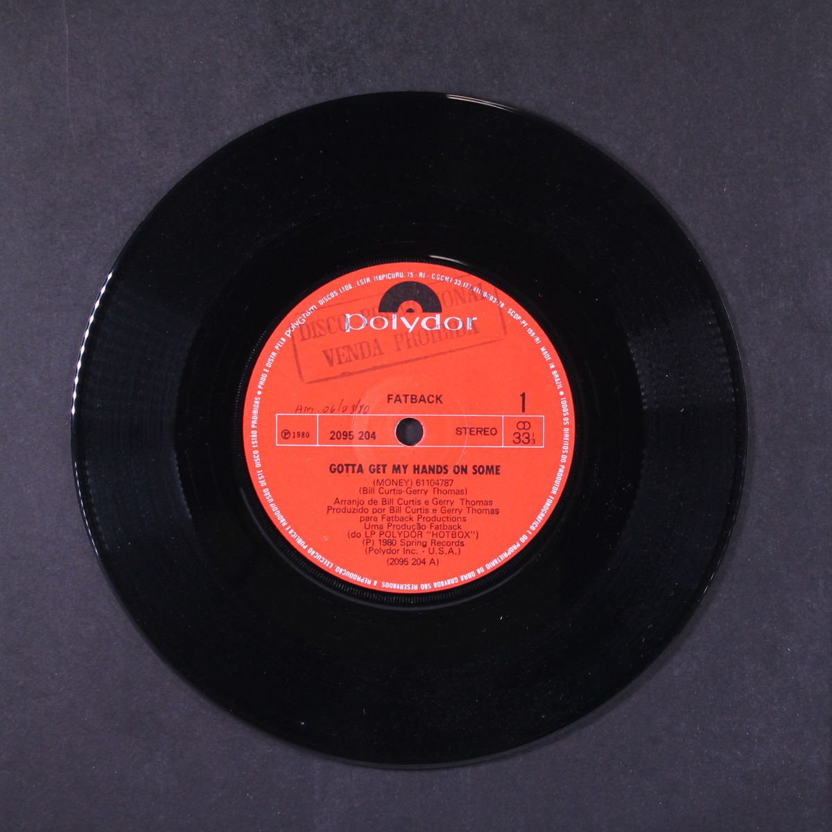 gotta get my hands on some / street band by FATBACK