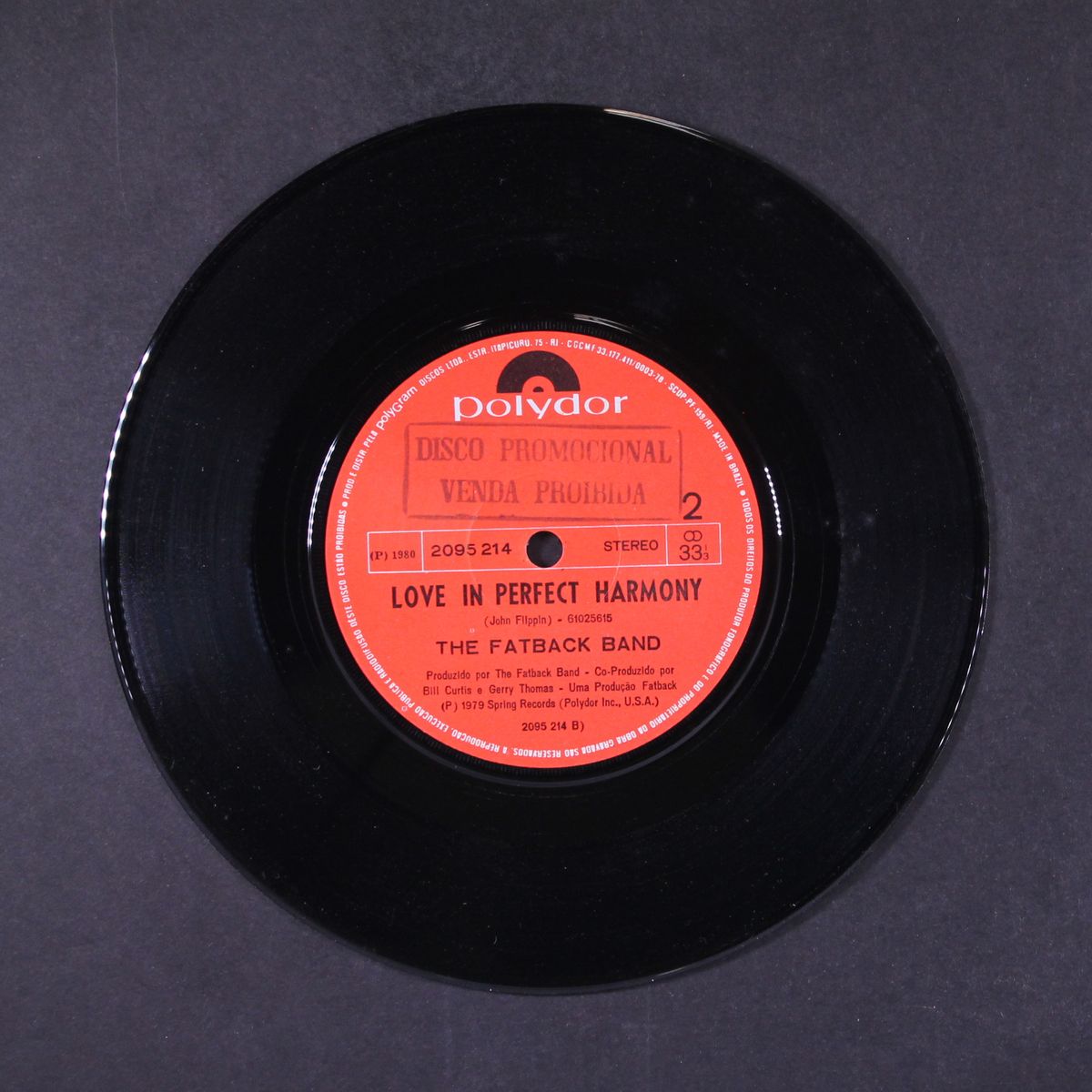 king tim iii / love in perfect harmony by FATBACK