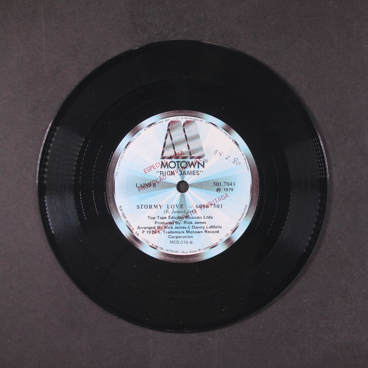 love gun / stormy love by RICK JAMES