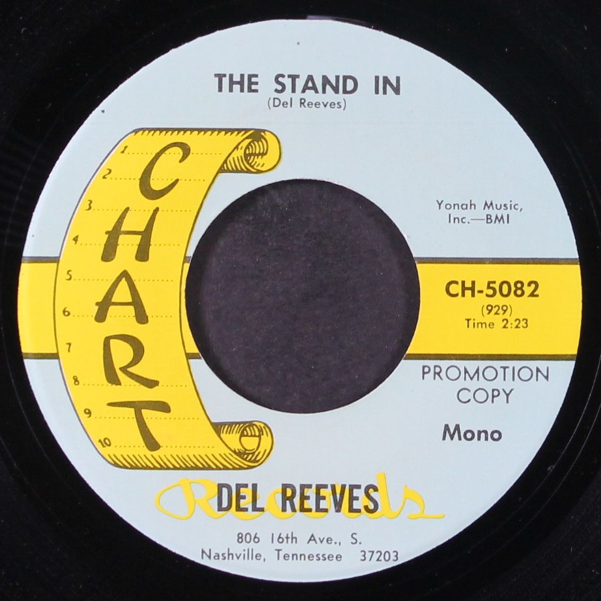 bad bad tuesday / the stand in by DEL REEVES