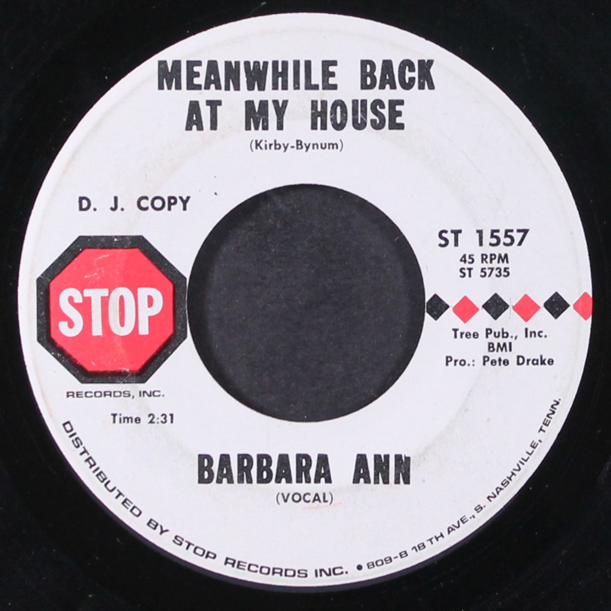 meanwhile back at my house / letting love down by BARBARA ANN