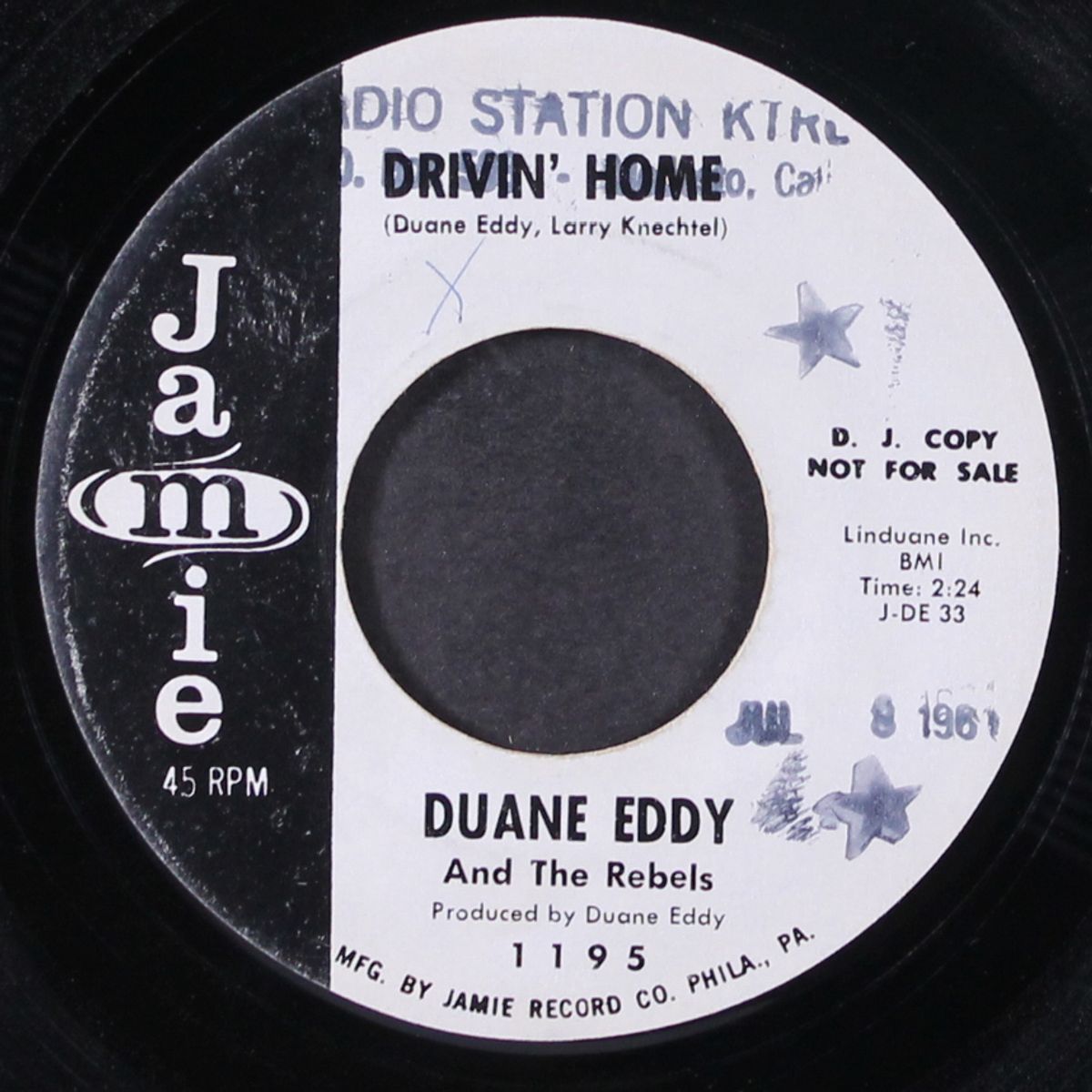 drivin' home / tammy by DUANE EDDY
