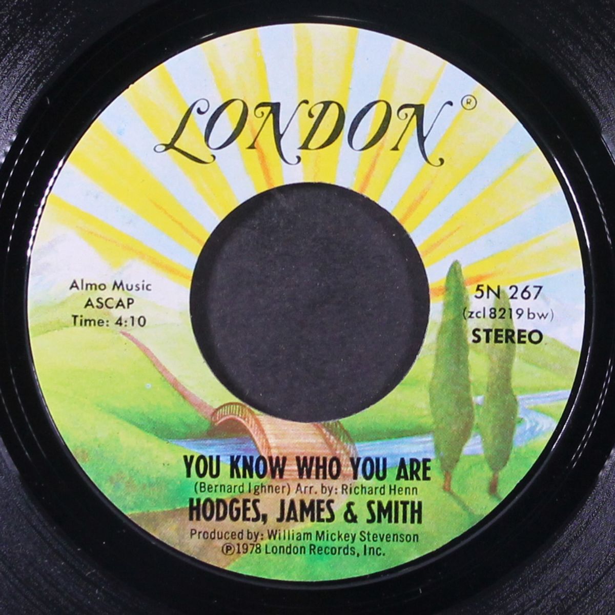 falling in love / you know who you are by HODGES JAMES & SMITH