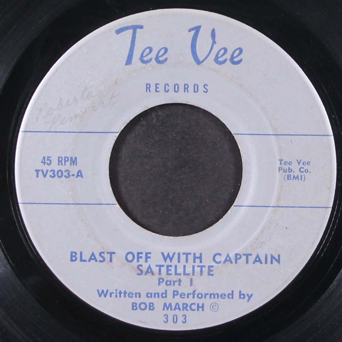 blast off with captain satellite by BOB MARCH