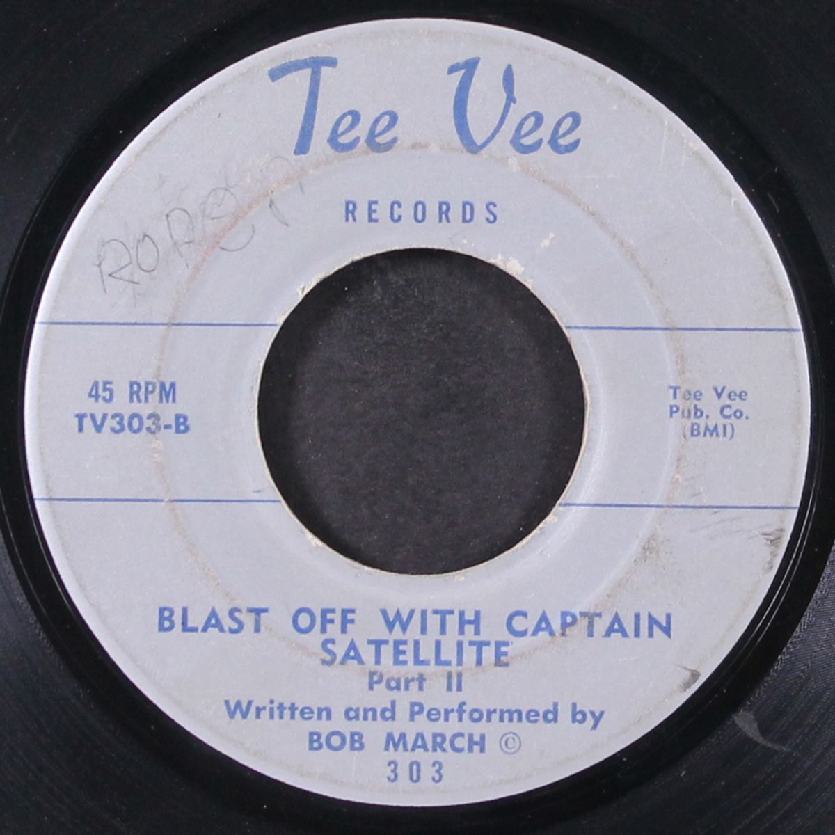 blast off with captain satellite by BOB MARCH