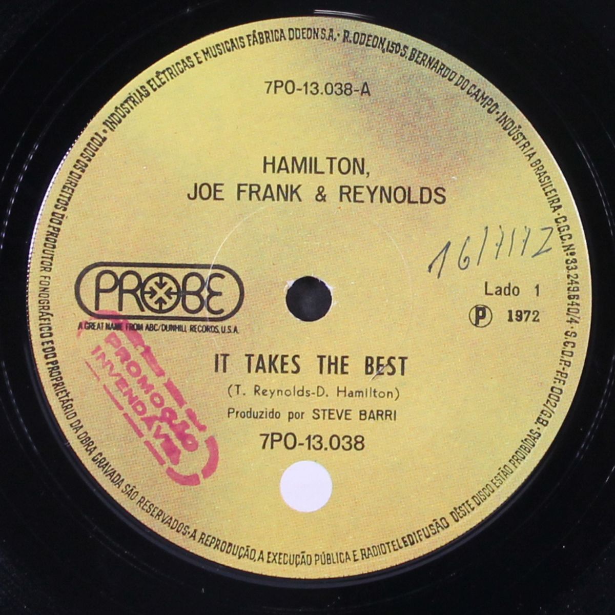 it takes the best by HAMILTON, JOE FRANK & REYNOLDS