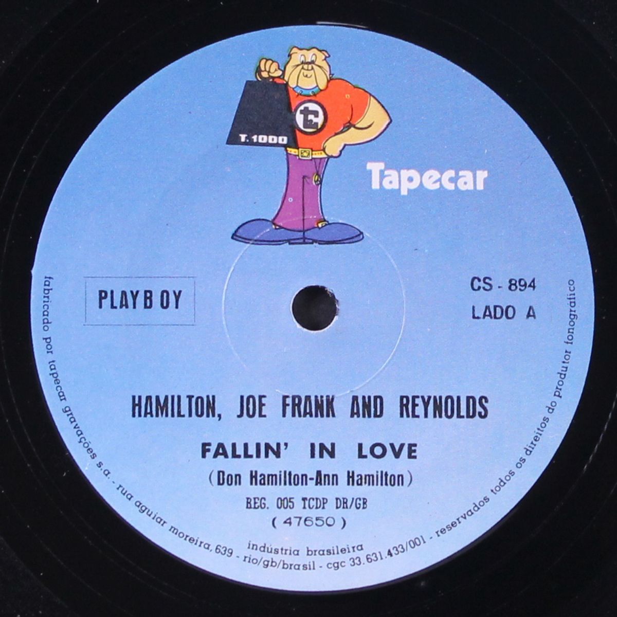 fallin' in love by HAMILTON, JOE FRANK & REYNOLDS