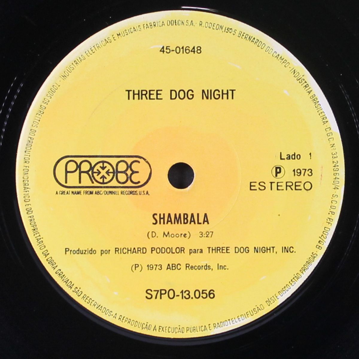 shambala / our b side by THREE DOG NIGHT