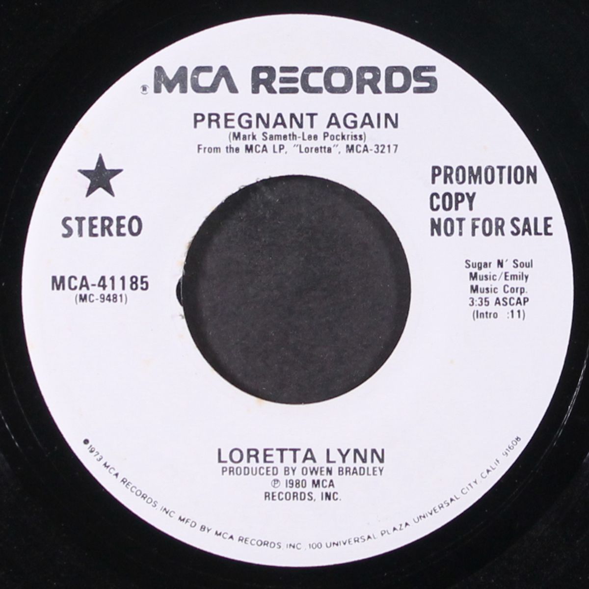 pregnant again by LORETTA LYNN