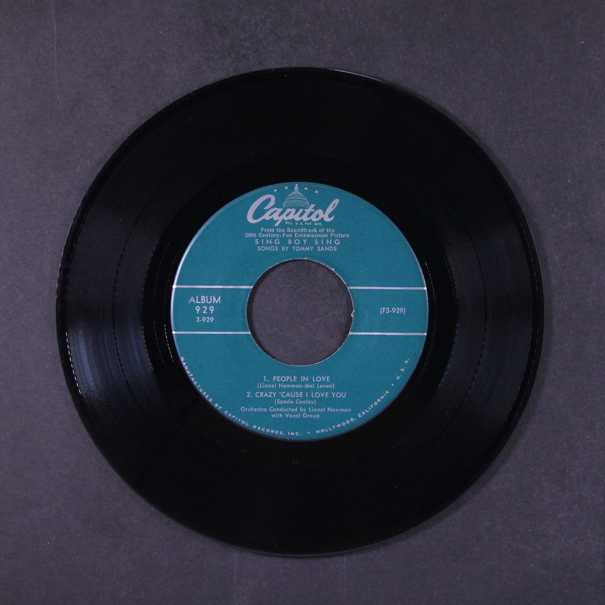 sing boy sing, part 3 by TOMMY SANDS