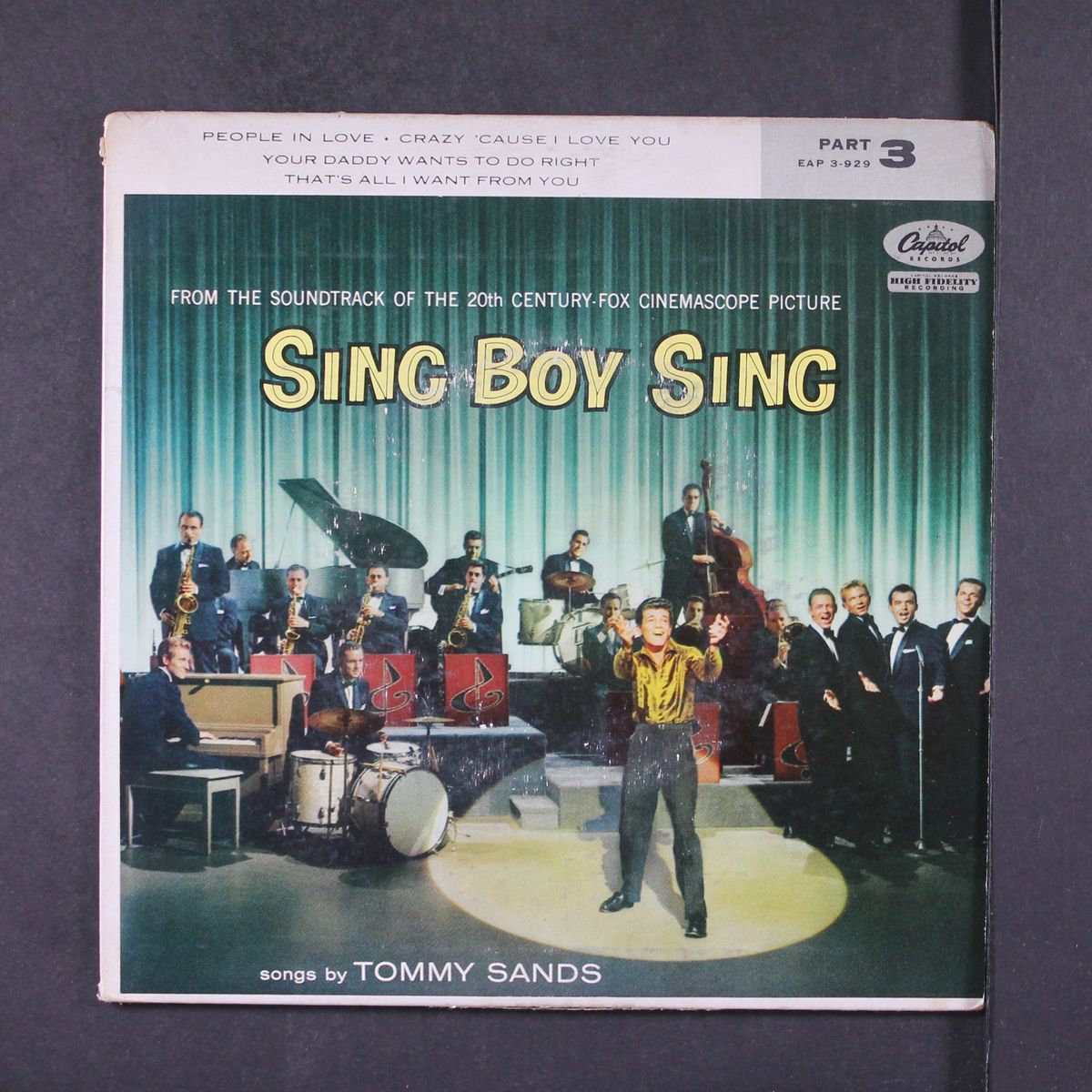 sing boy sing, part 3 by TOMMY SANDS