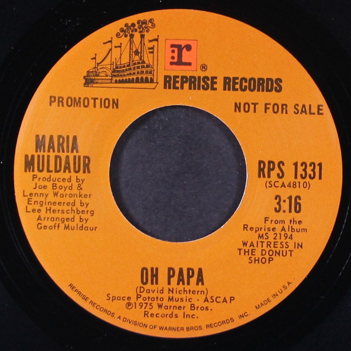 gringo en mexico / oh papa by MARIA MULDAUR