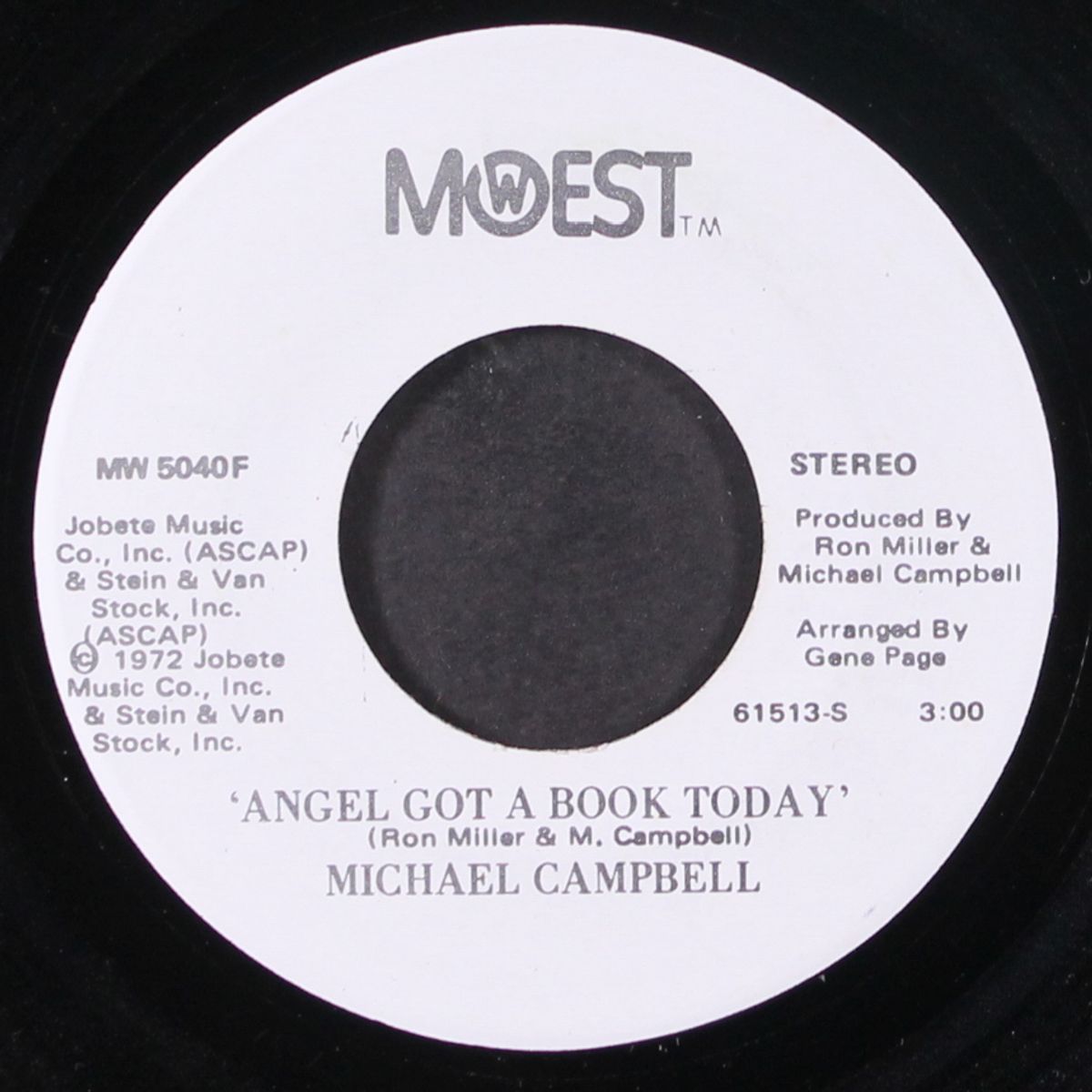 angel got a book today / mono by MICHAEL CAMPBELL