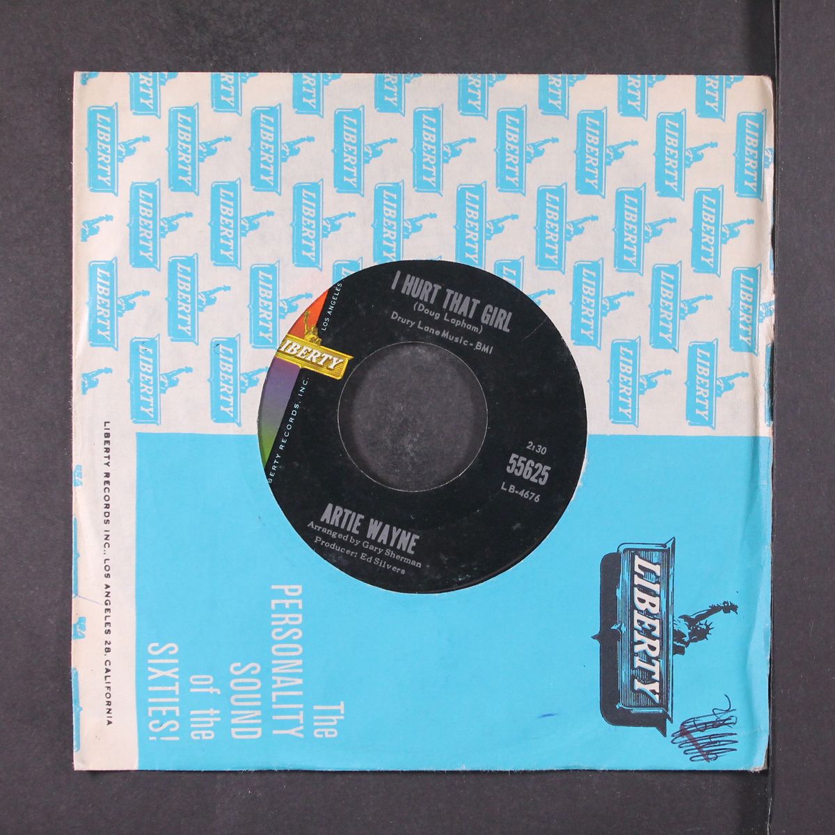 where does a rock & roll singer go? / i hurt that girl by ARTIE WAYNE