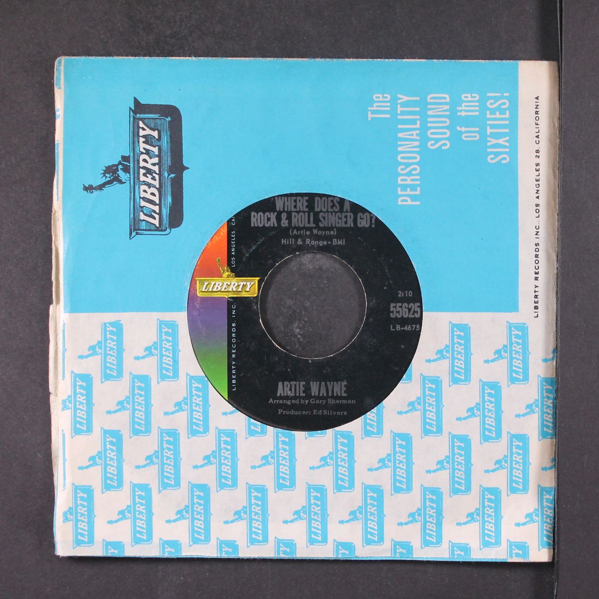 where does a rock & roll singer go? / i hurt that girl by ARTIE WAYNE