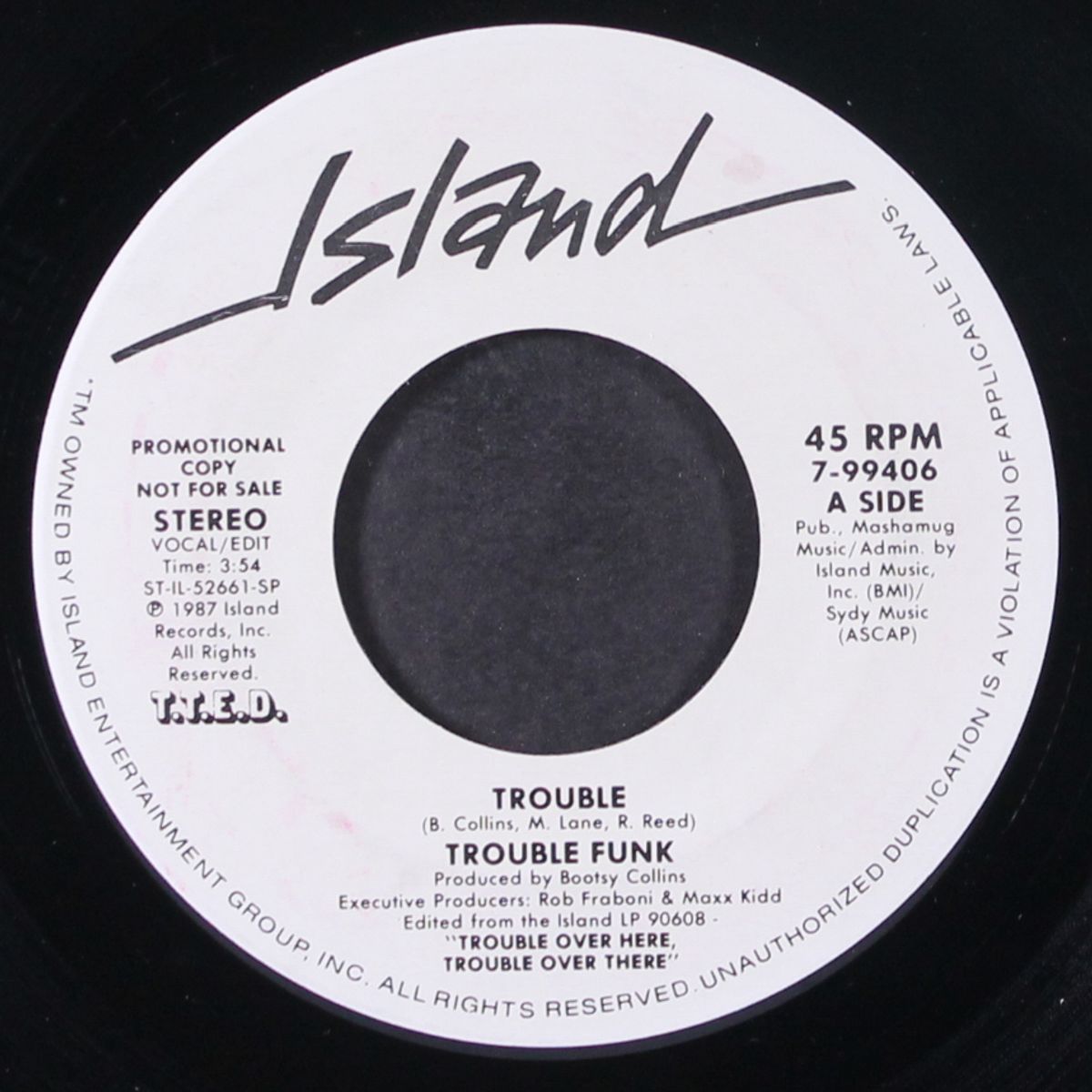 trouble / same by TROUBLE FUNK