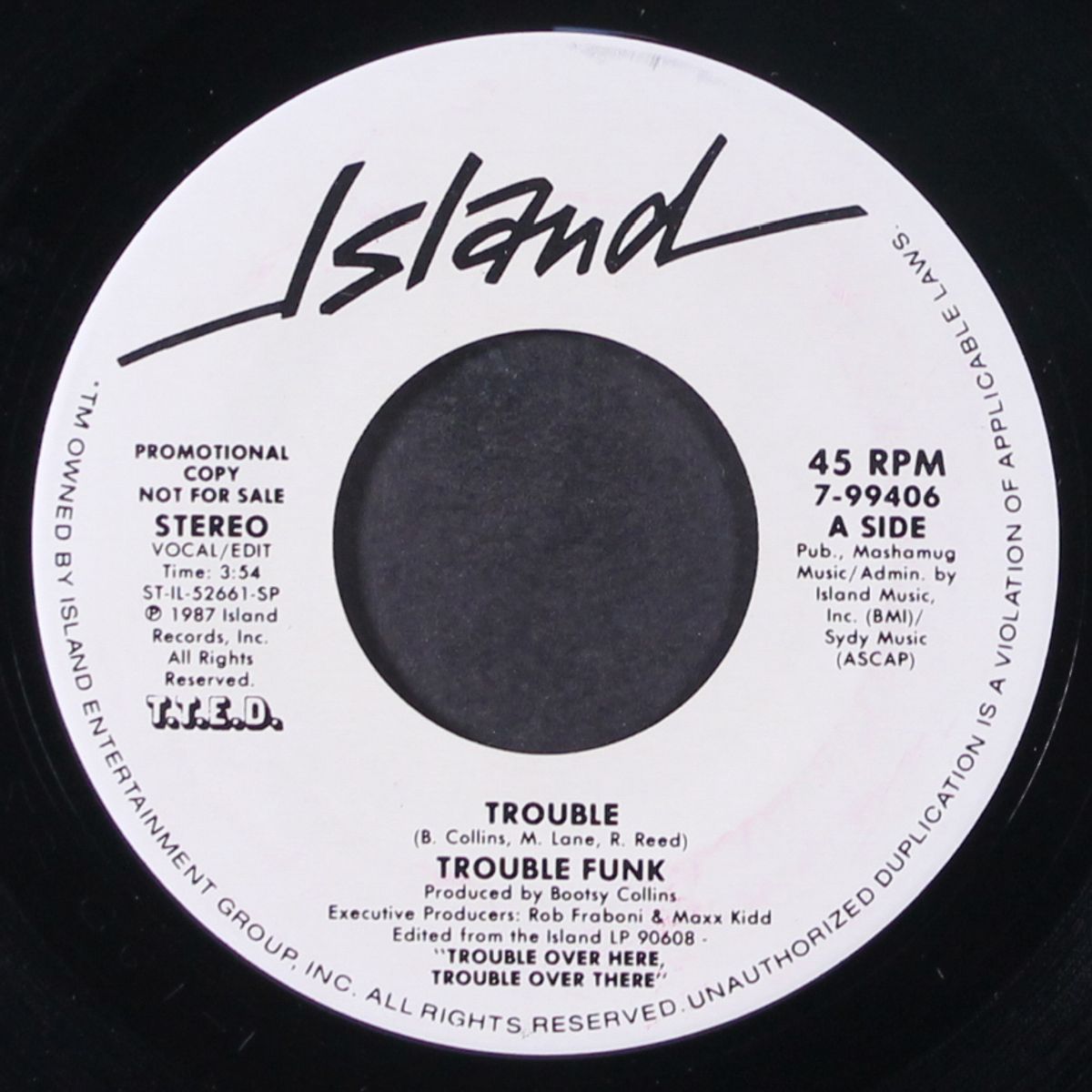 trouble / same by TROUBLE FUNK
