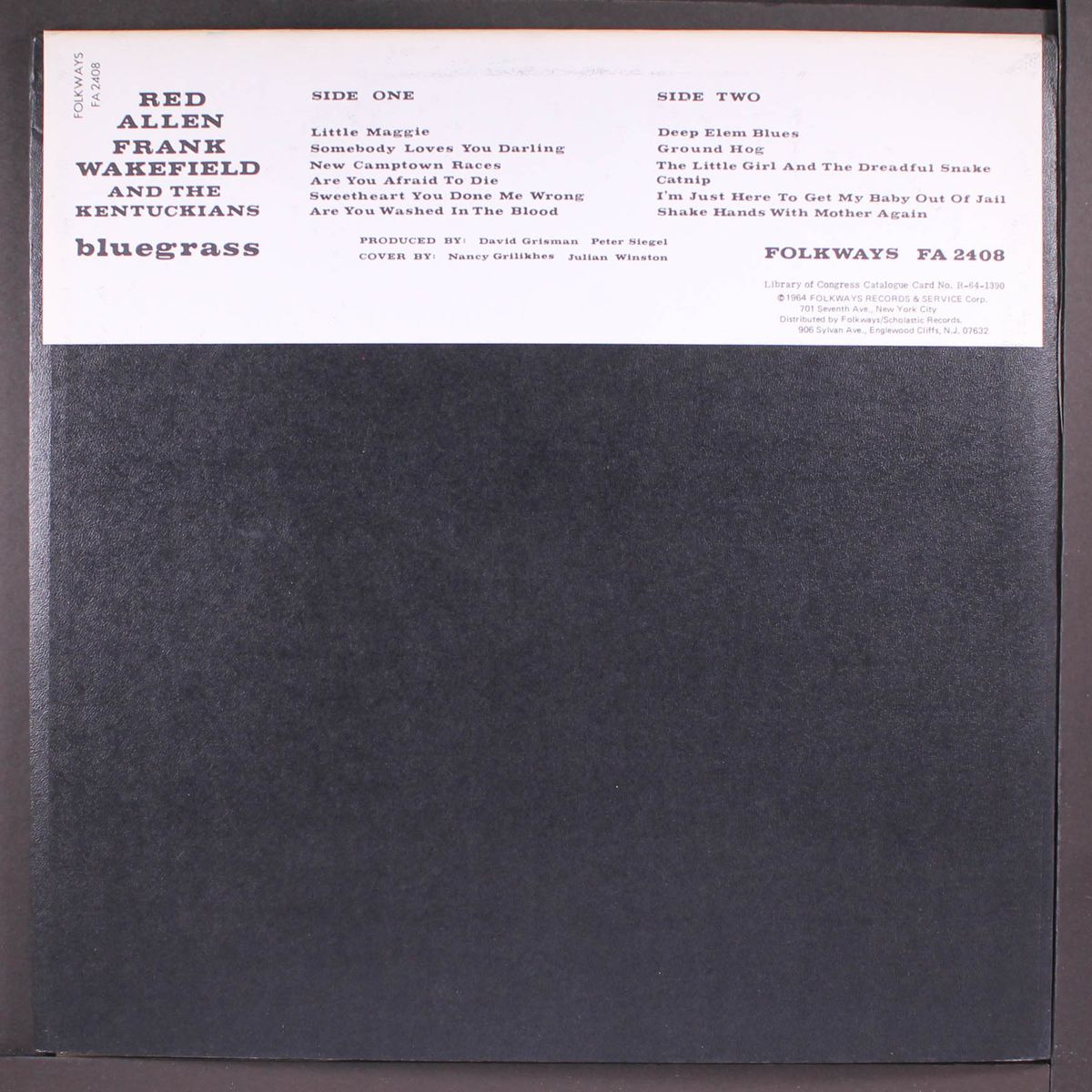 bluegrass by RED ALLEN, FRANK WAKEFIELD & KENTUCKIANS