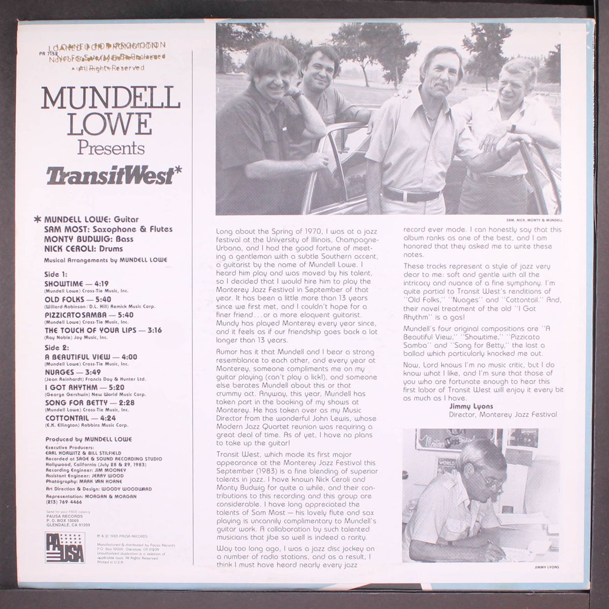 transitwest by MUNDELL LOWE