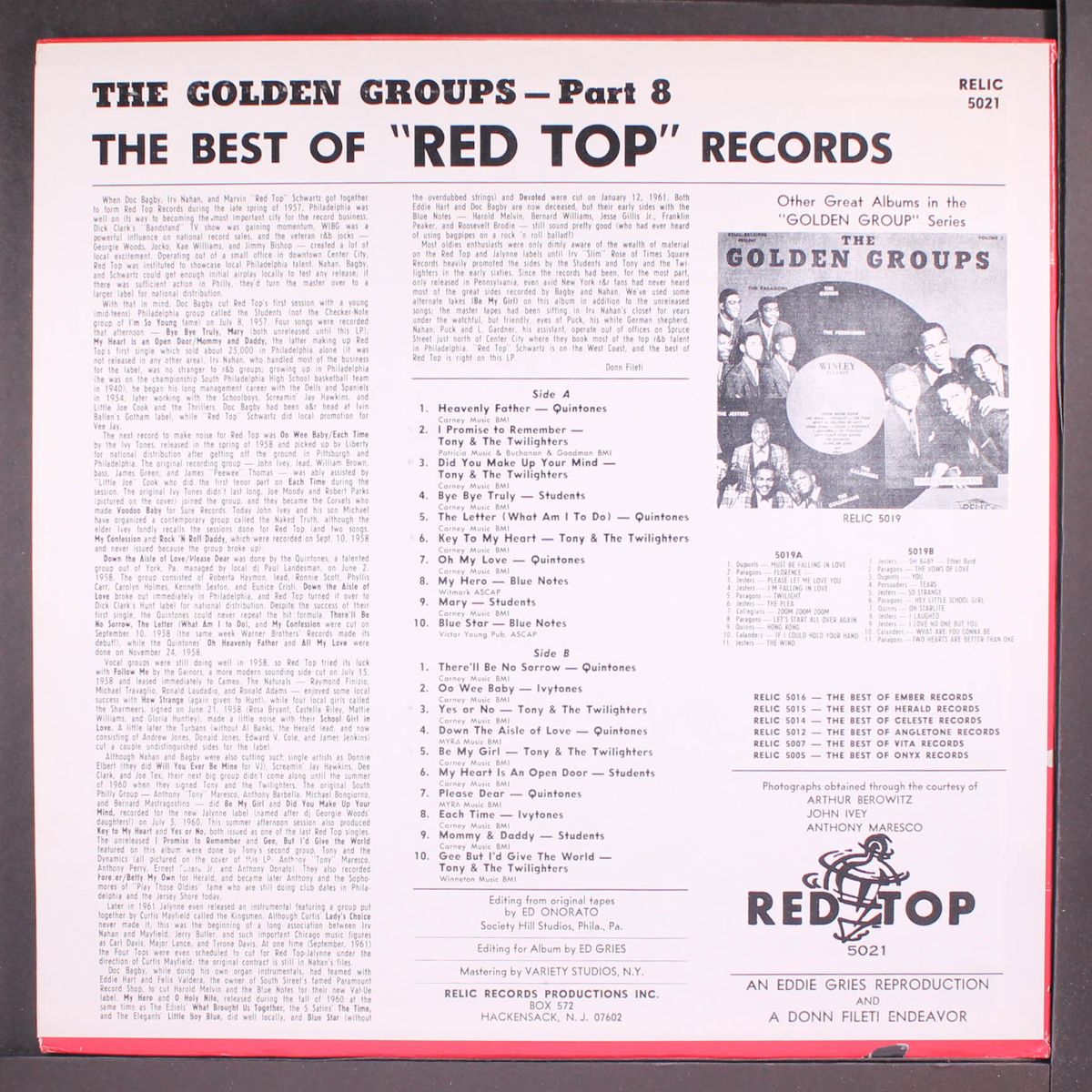 golden groups, vol. 8 by VARIOUS