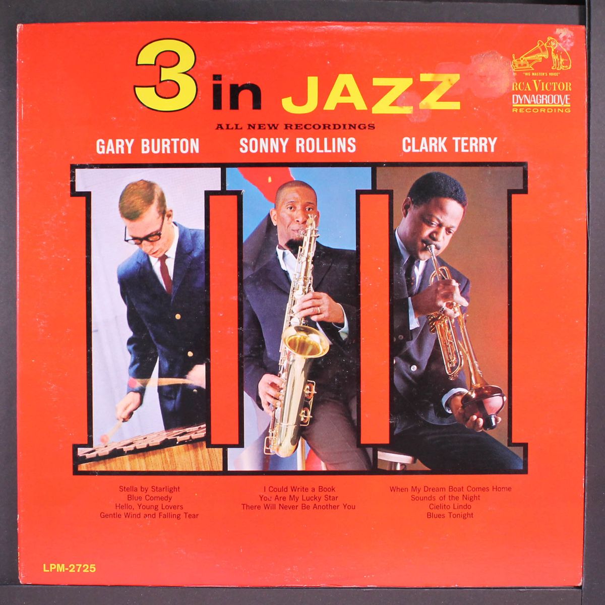 3 in jazz by GARY BURTON, SONNY ROLLINS, CLARK TERRY