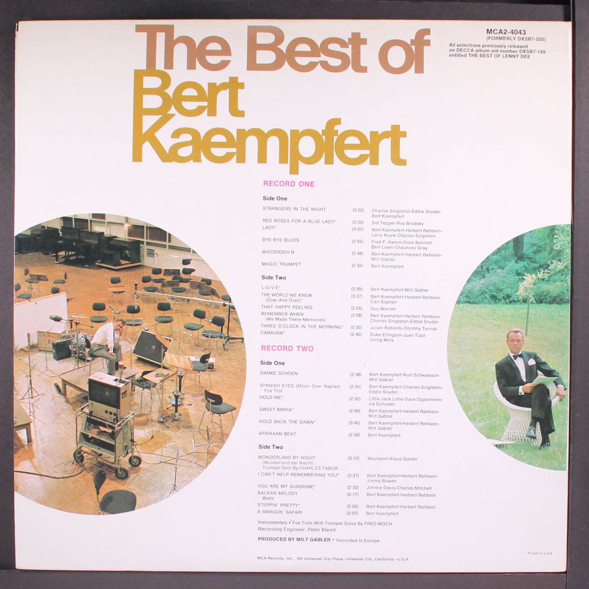 best of by BERT KAEMPFERT