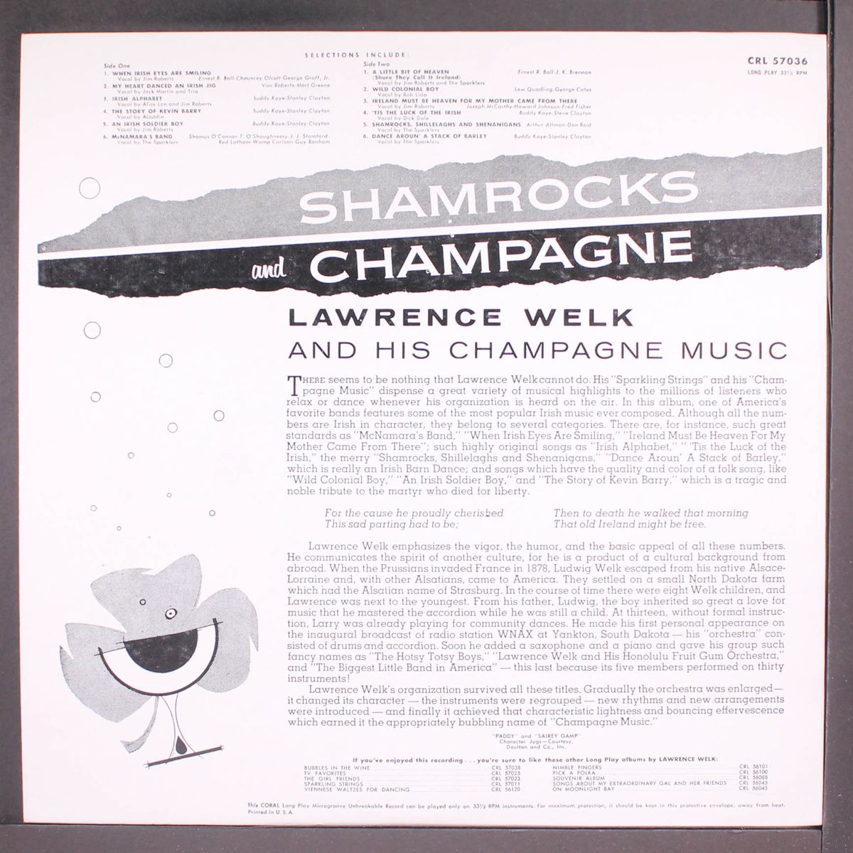 shamrocks and champagne by LAWRENCE WELK