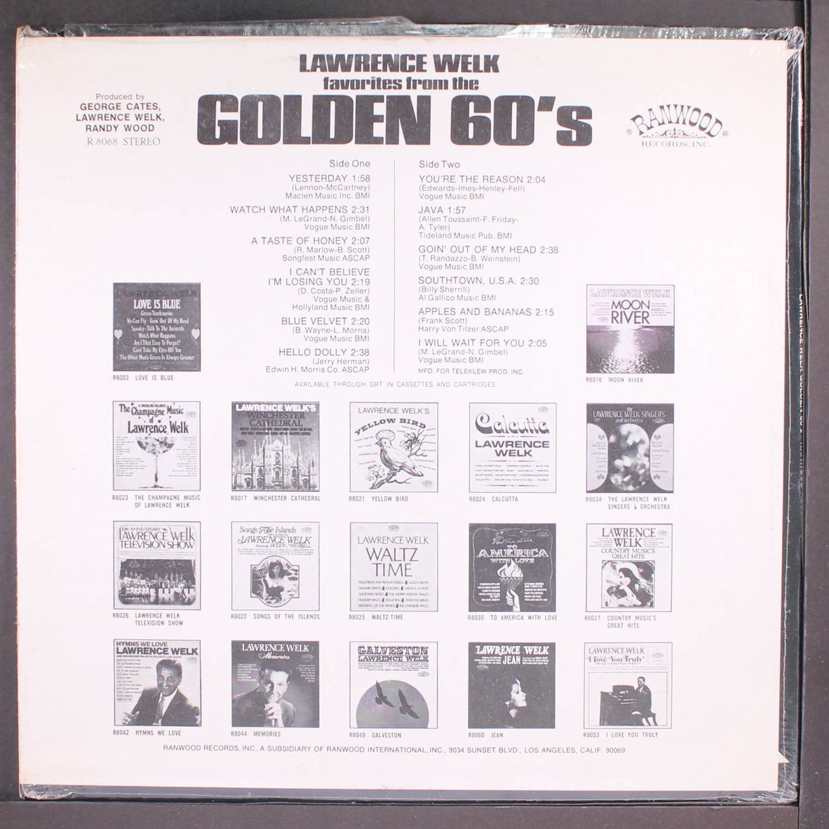favorites from the golden 60's by LAWRENCE WELK