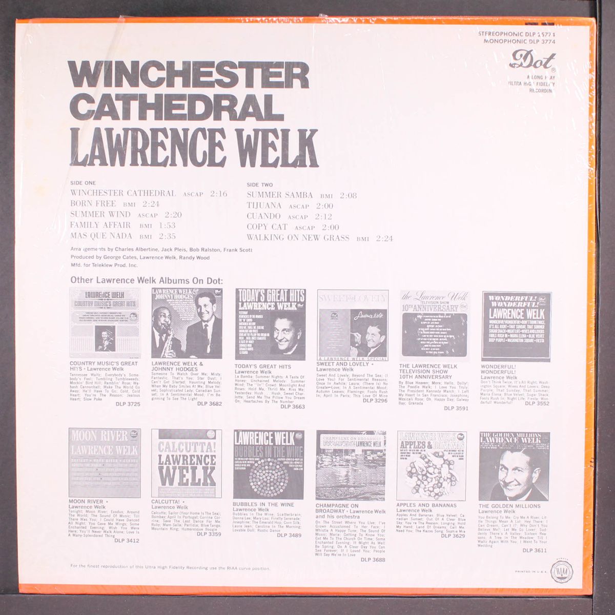 winchester cathedral by LAWRENCE WELK