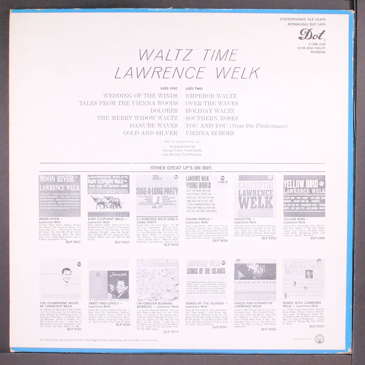 waltz time by LAWRENCE WELK