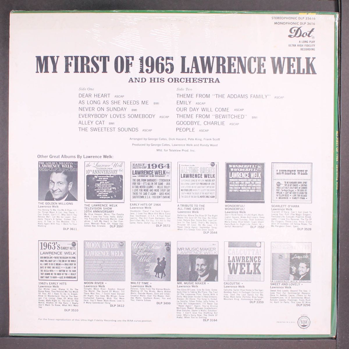 my first of 1965 by LAWRENCE WELK