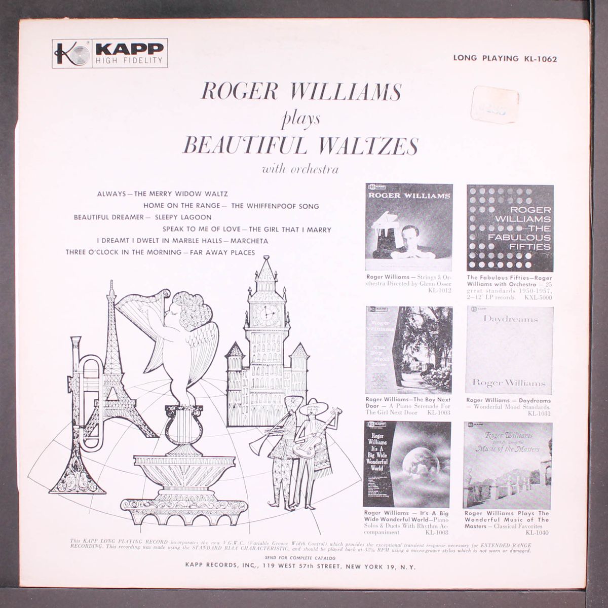 beautiful waltzes by ROGER WILLIAMS