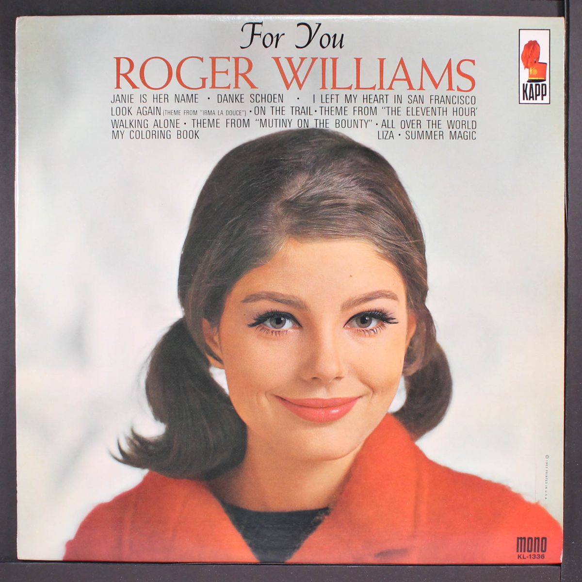 for you by ROGER WILLIAMS