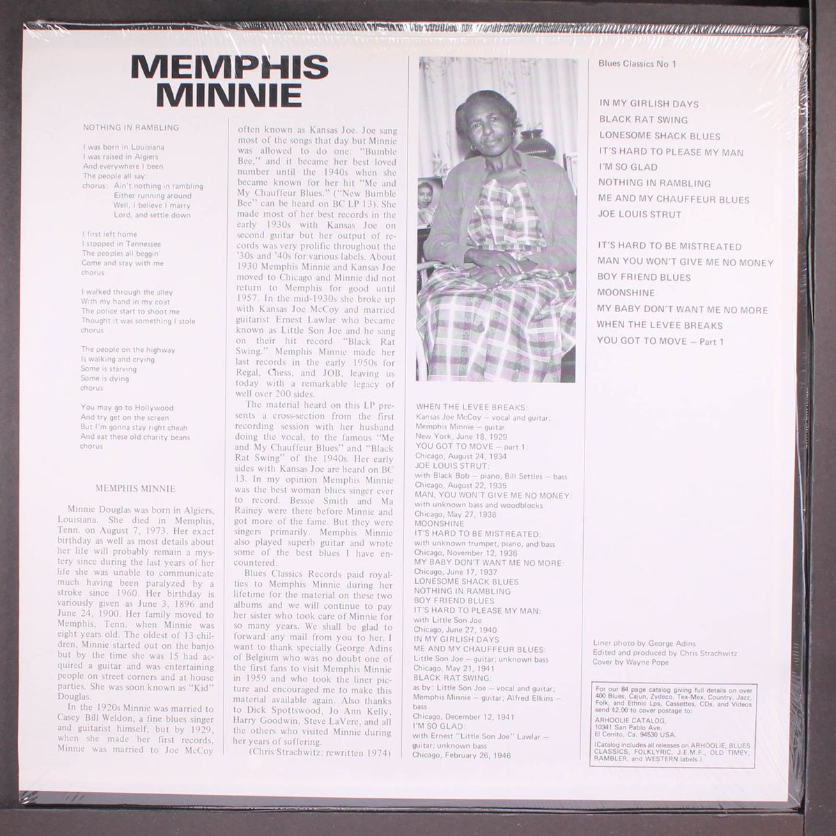 blues classics by by MEMPHIS MINNIE