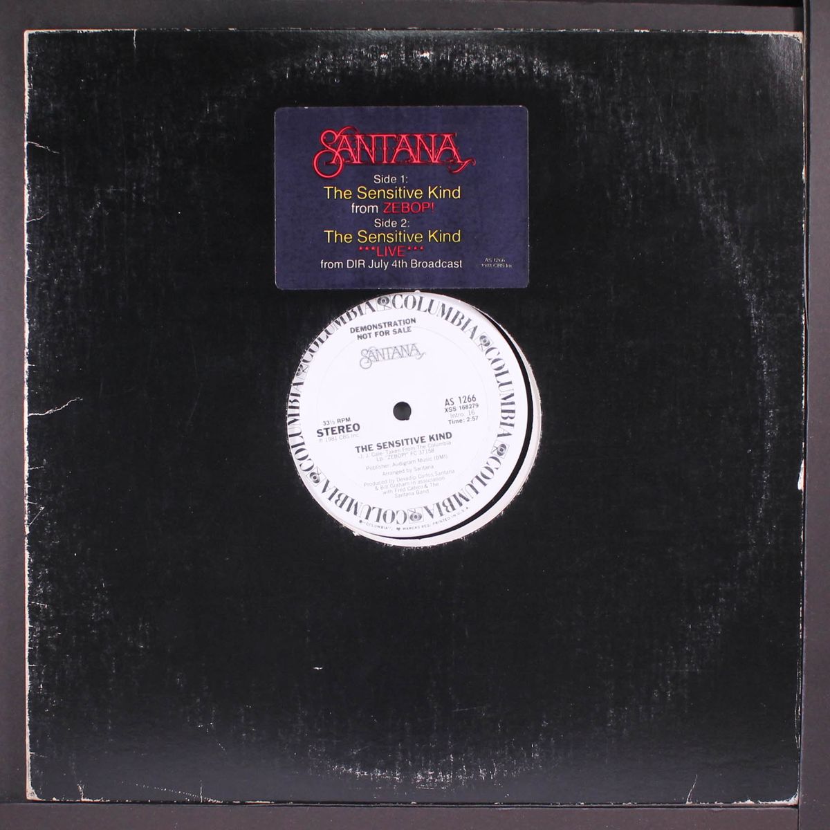 the sensitive kind / the sensitive kind (live) by SANTANA