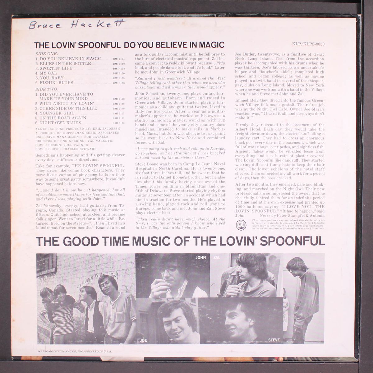 do you believe in magic by LOVIN' SPOONFUL