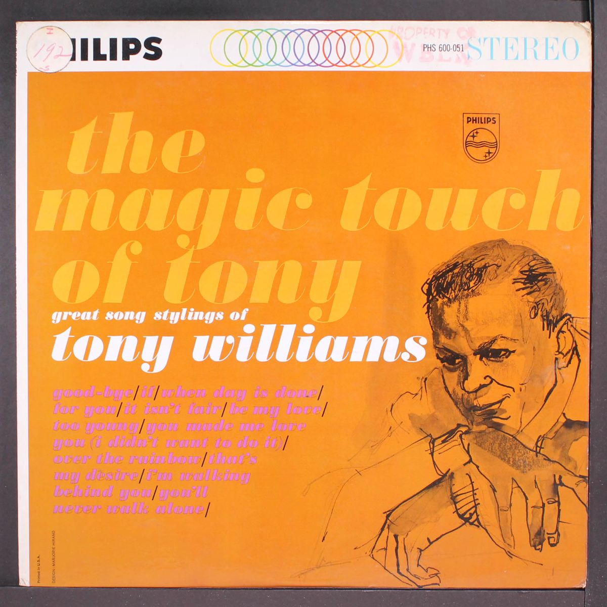 the magic touch of by TONY WILLIAMS